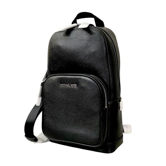 MICHAEL KORS Sling Backpack MK signature Bag 💼 Black